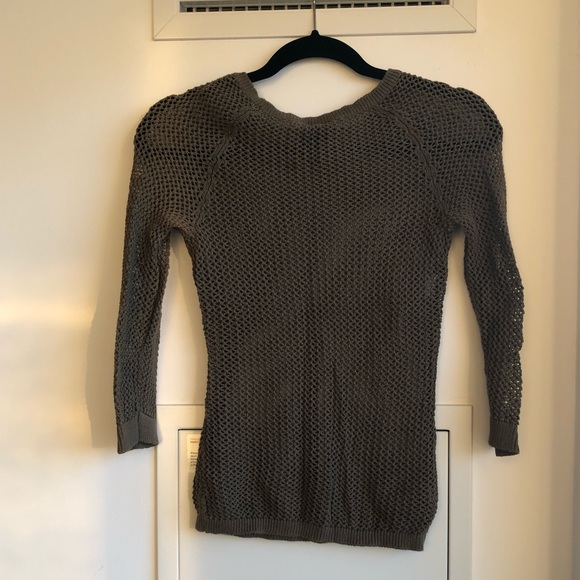 Ann Taylor Olive Knit Sweater - Picture 4 of 6